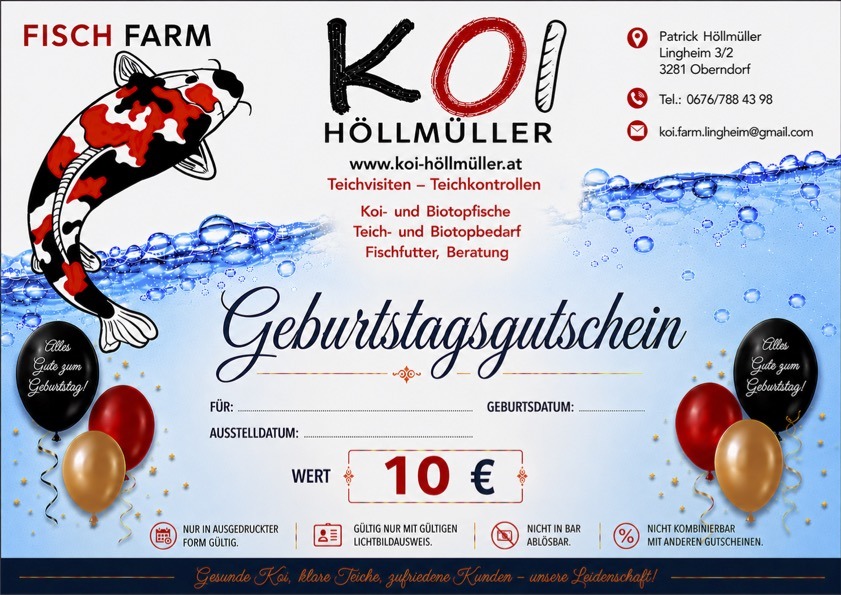 Geburtstagsgutschein